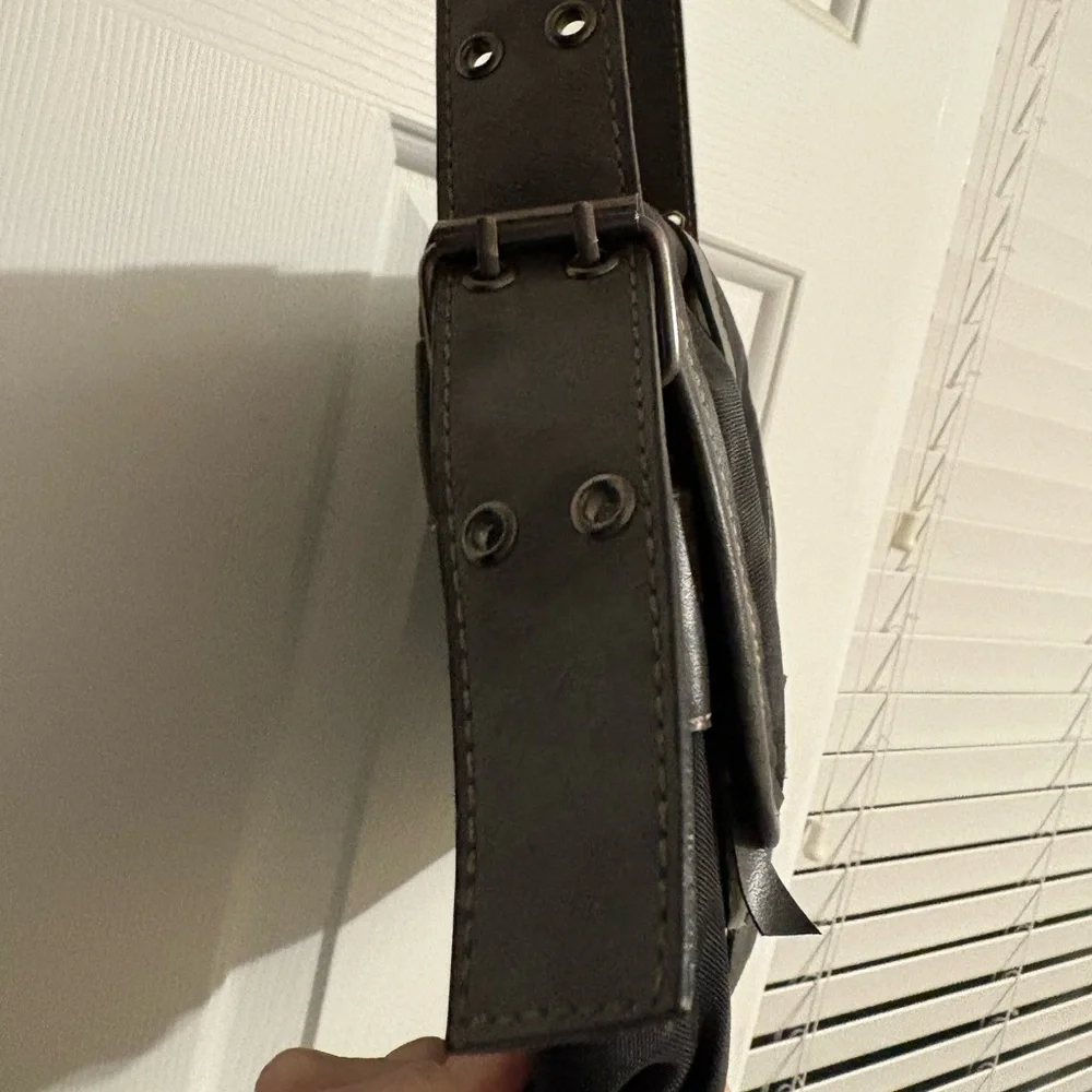 Esprit Black‎ and Gray Shoulder Bag